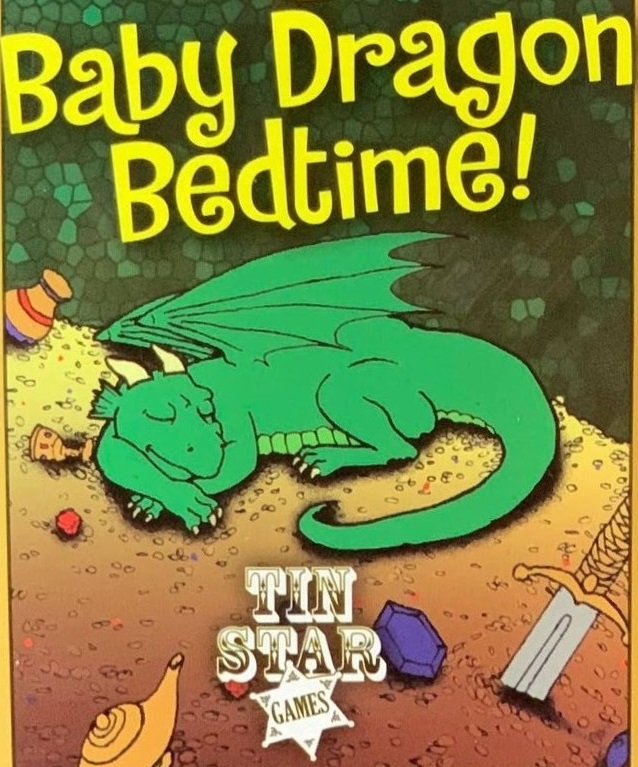 Baby Dragon Bedtime Cover